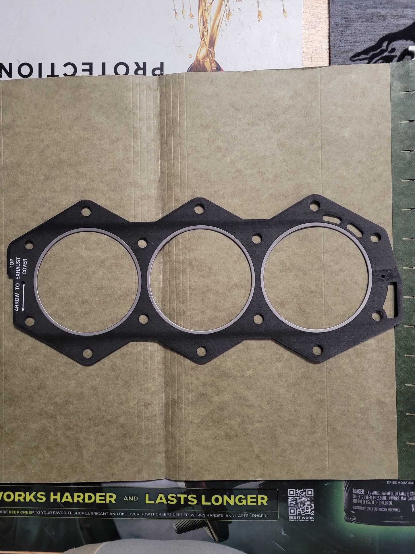 Gasket, Cylinder head, 175hp (NOS) OMC) 335361