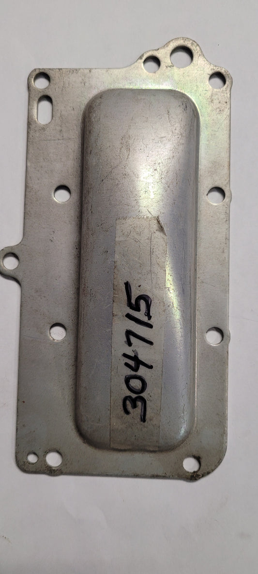 Exhaust Cover, Vintage, (NOS) OMC 304715