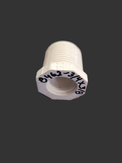 PVC 3/4 M X 3/8 F Red Bushing