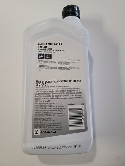 Shell Oil Shell Rotella® T1 40
