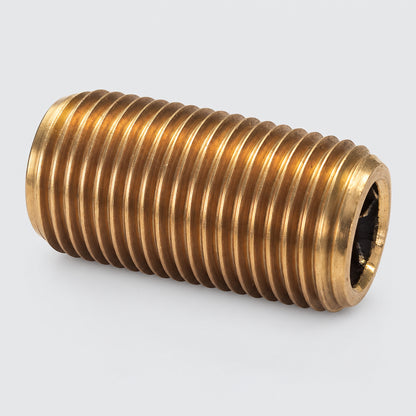 3/8"mip X Close Red Brass Pipe Nipple, 40040
