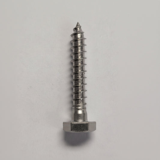 Lag Screw, SS, 1/4x1-1/2", 4-1182