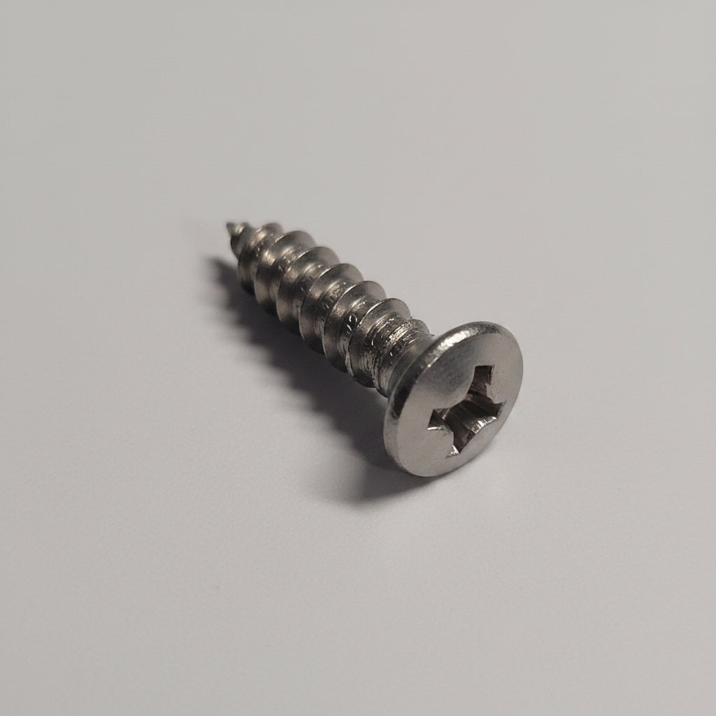 Machine Screw, Oval Head, SS 1/4"-20x1-1/4", 00397