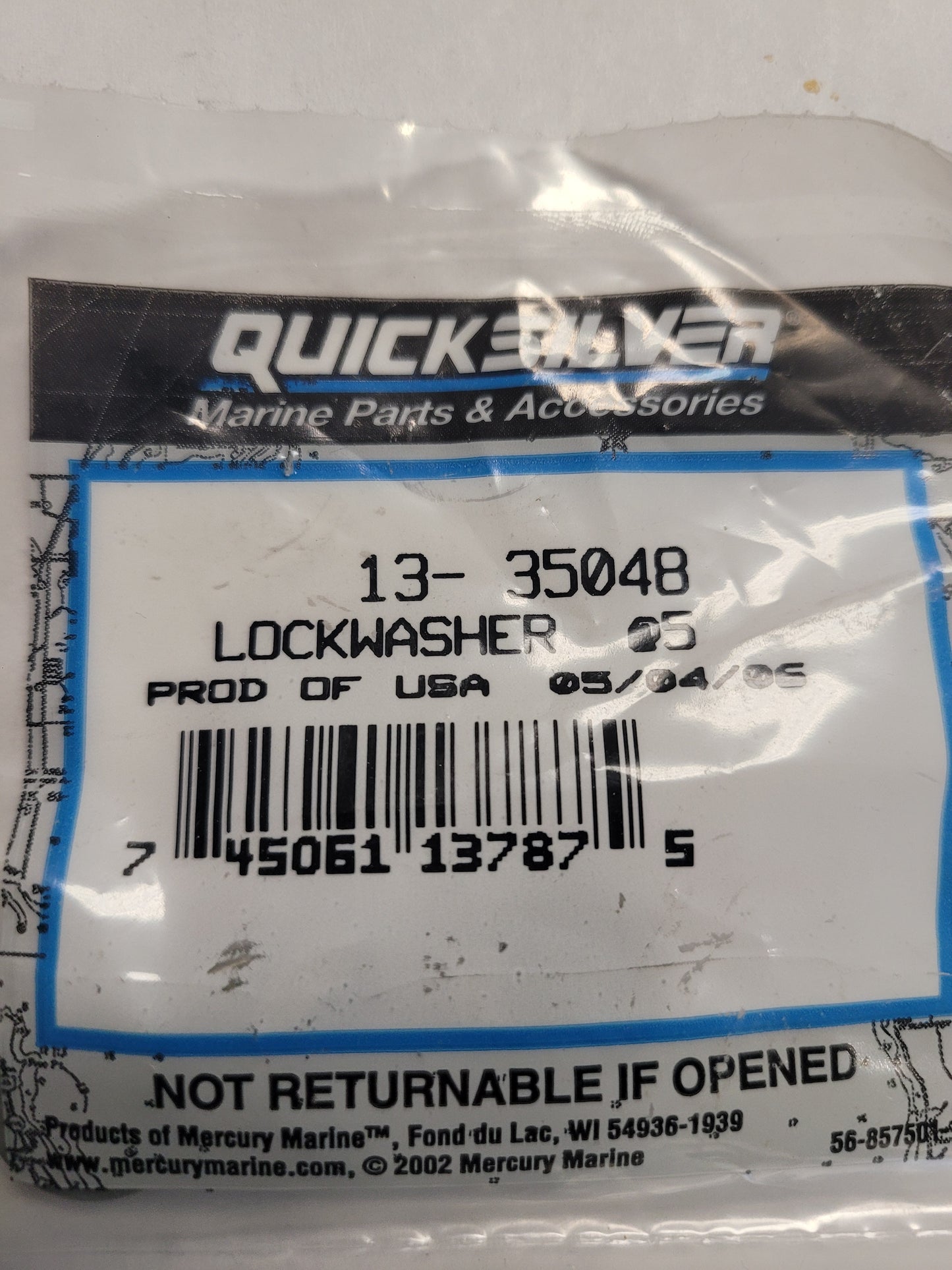 Lockwasher, Quicksilver 35048