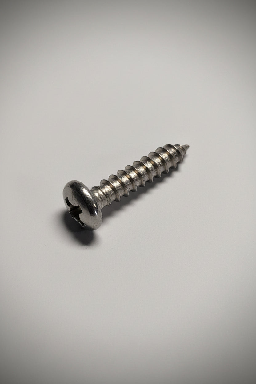 14x1" SS Pan Head Screw, 4-0210