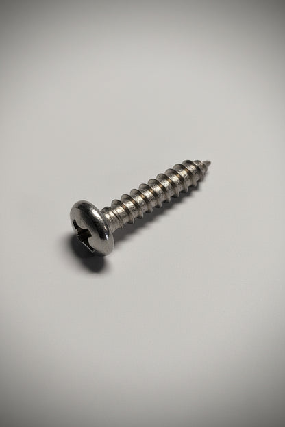 14x1" SS Pan Head Screw, 4-0210