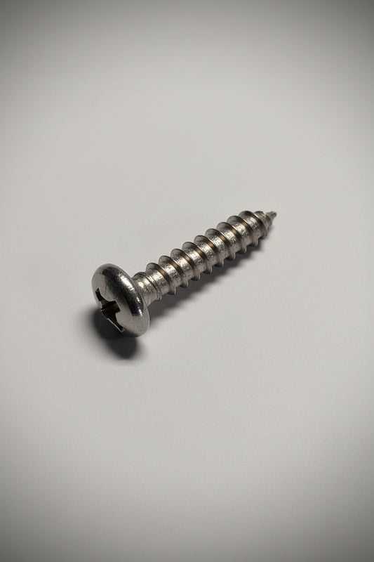 14x1" SS Pan Head Screw, 4-0210