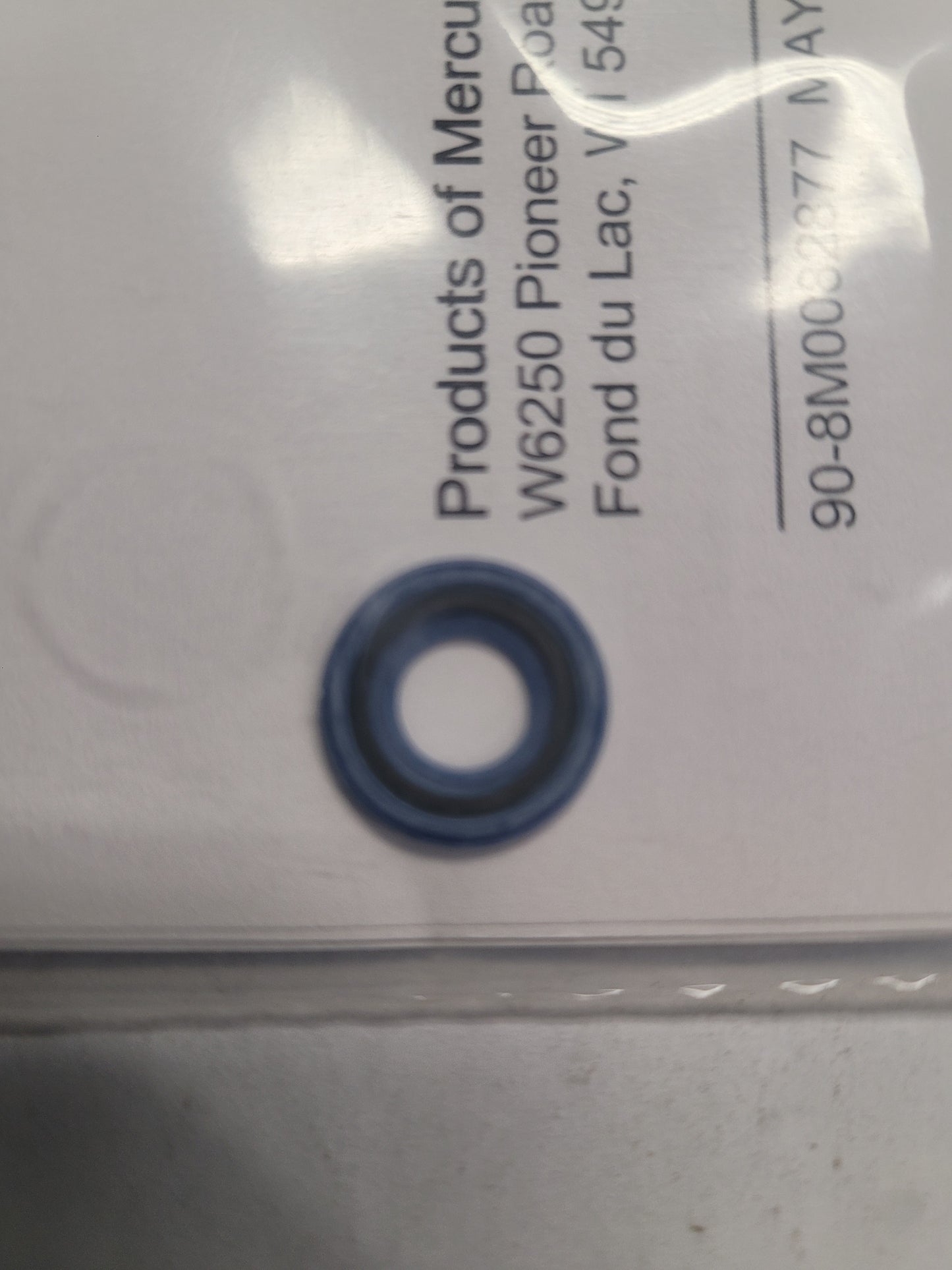 Drain Plug Seal, Quicksilver 8M0082880