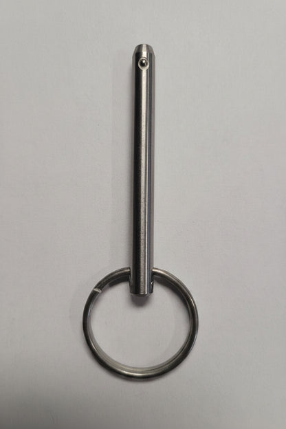 Release Pin, 1/4"x2", Stainless Steel, 4D200