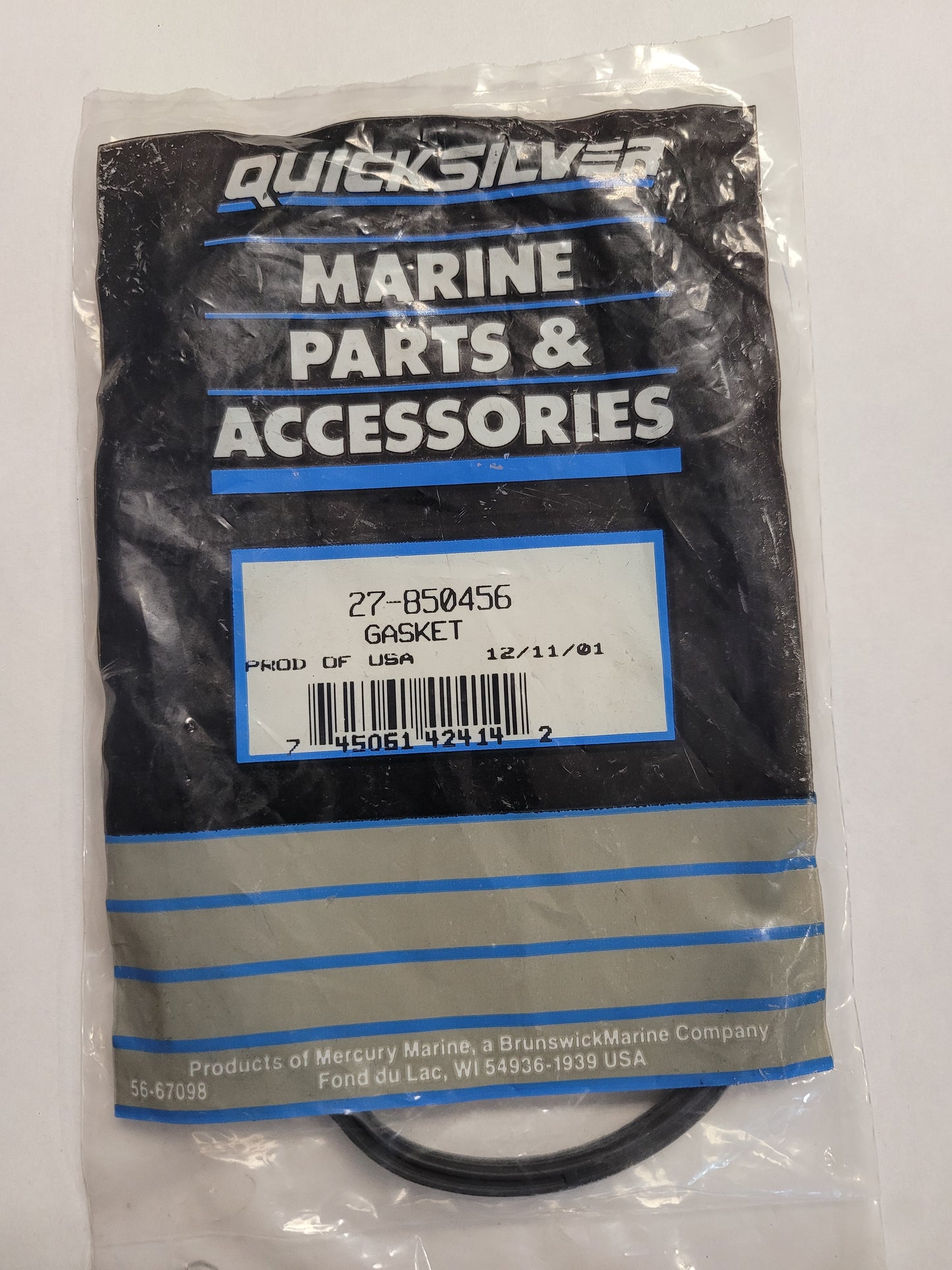 Gasket, Front Cover, Quicksilver 850456