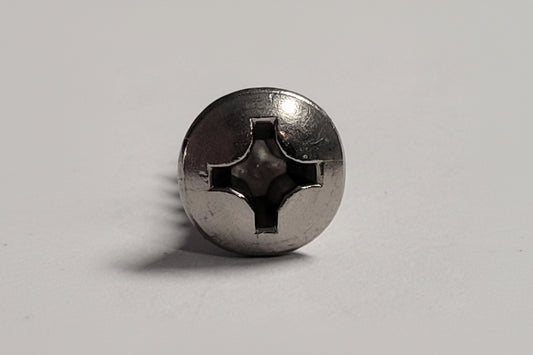 12x1" SS Oval Screw, 4-0254