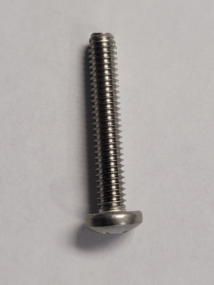Machine Screw, Pan Head, SS, 8-32x1"