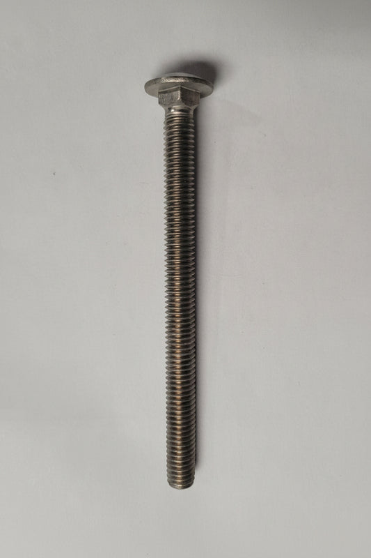 Carriage Bolt, SS, 3/8"-16 x 5", 4-1071
