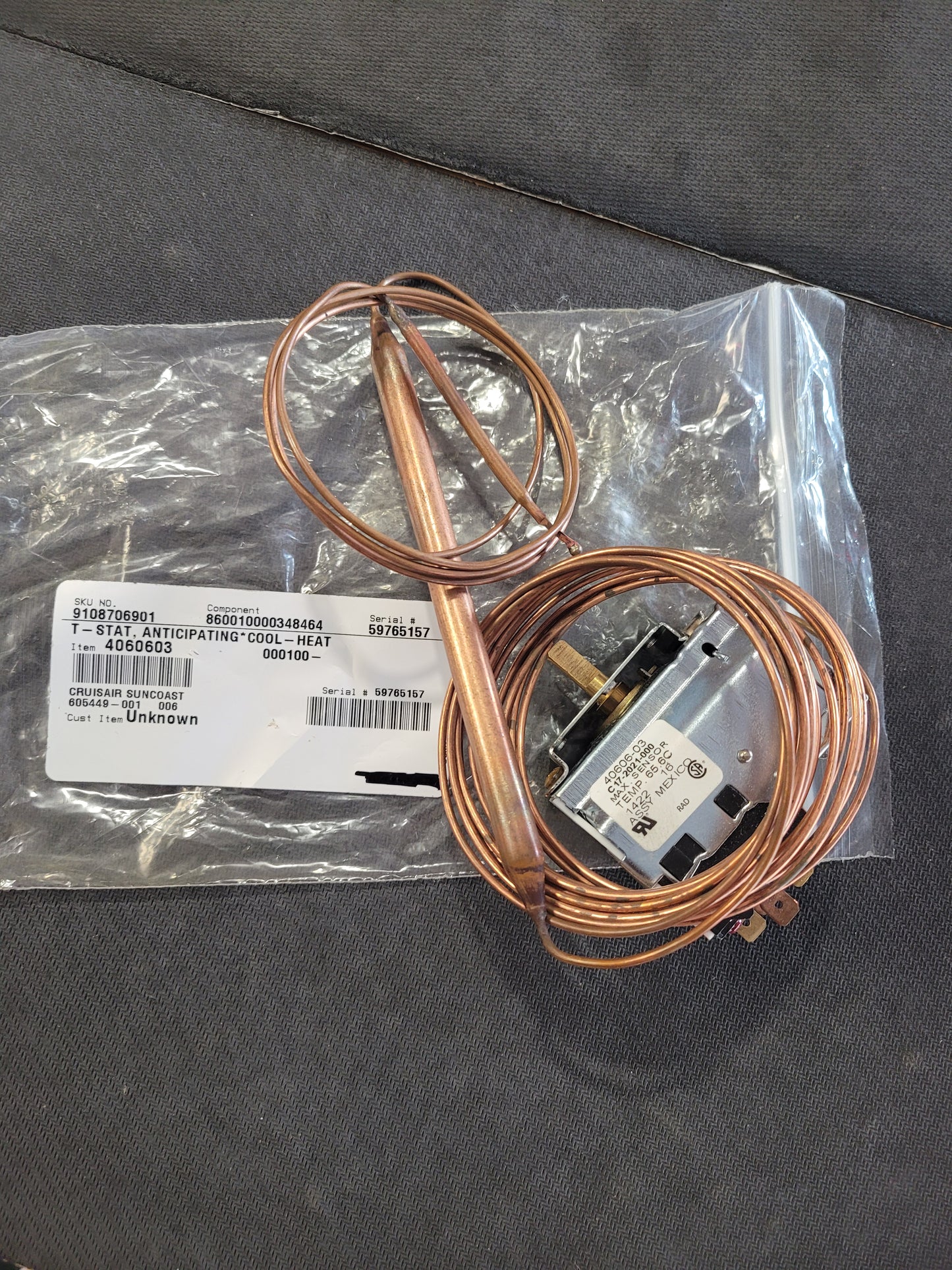 4060603 Thermostat - Anticipating Heat & Cool