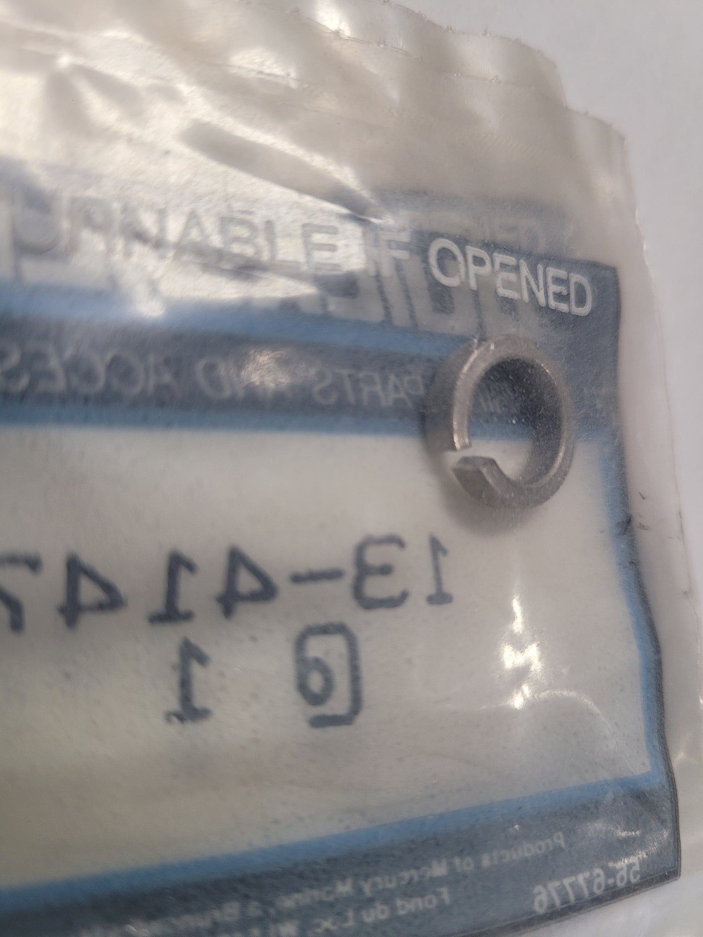 Lockwasher, Y-Pipe Mtng, Quicksilver 41471