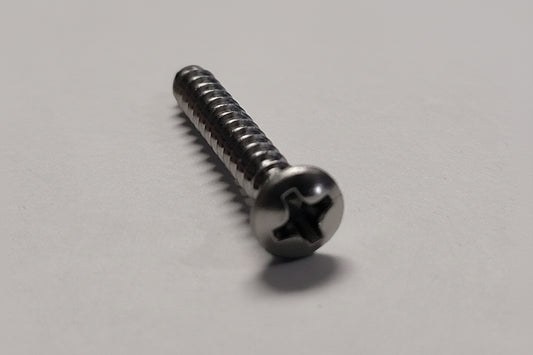 10x 1" Oval Screws SS, 50-00807