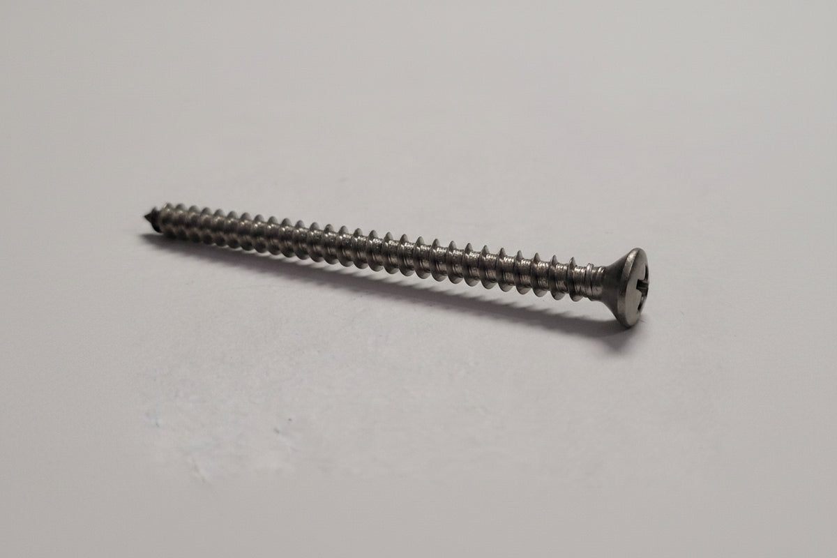 10x2-1/2" Oval Screw, 4-0249