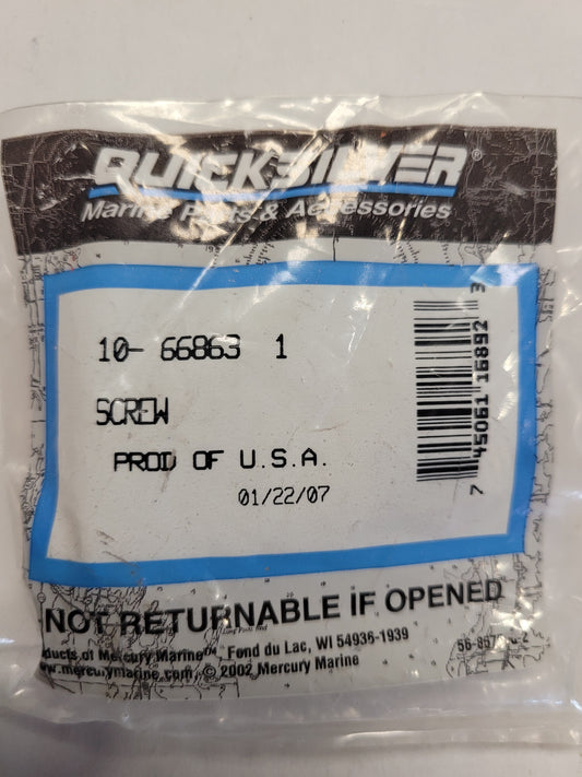 SCREW, .375-16 X 2.50, Quicksilver 668631