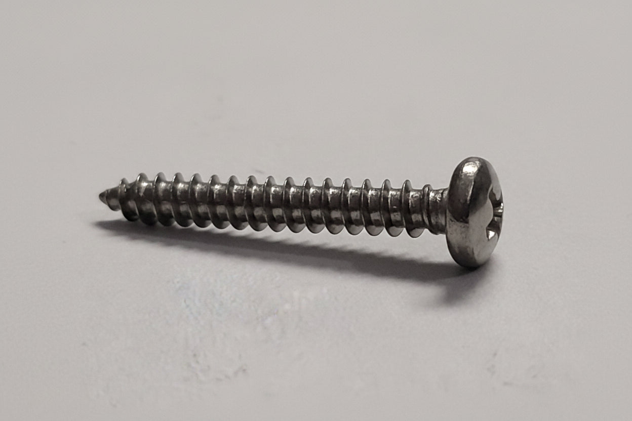 6x1" SS Pan Screw, 4-0172
