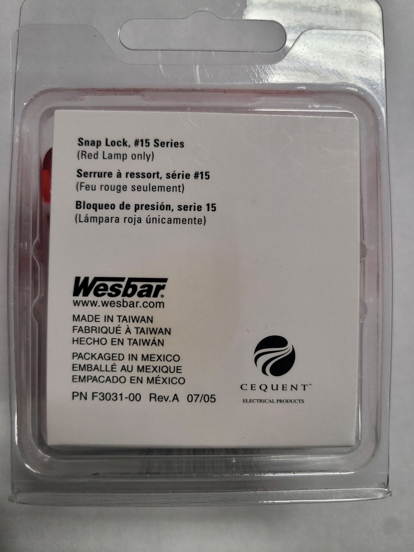 Red Module Clearance Light, Wesbar, 203396