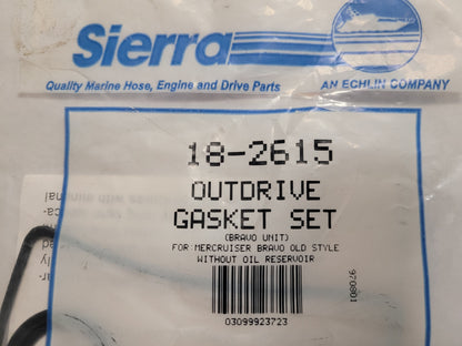 Gasket Set, Old Style Bravo, Sierra 18-2615