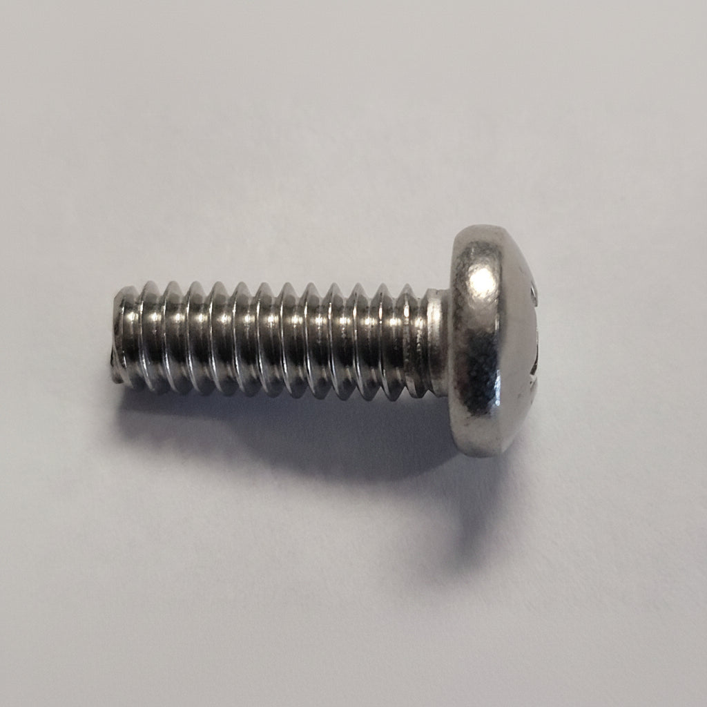 Machine Screw, Pan Head, 1/4"-20x3/4", 4-92449