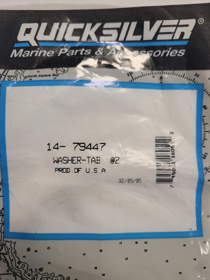 Washer, Tab, Quicksilver 79447