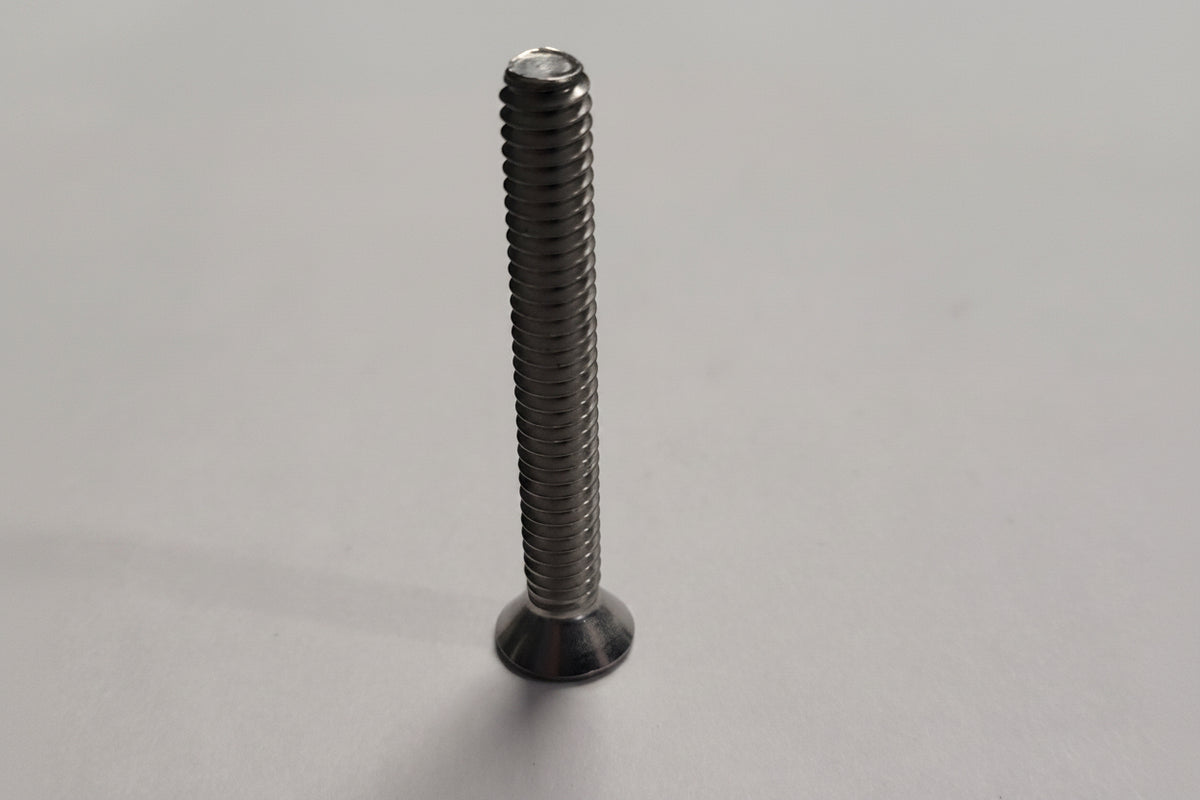 Machine Screw, Flat Head, 1/4"-20x2", 4-2323