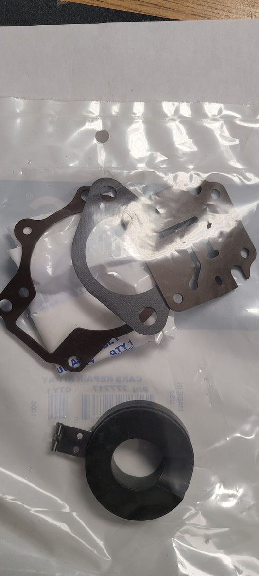 carb kit replaces, (NOS) Omc, 777717, replaces 396701