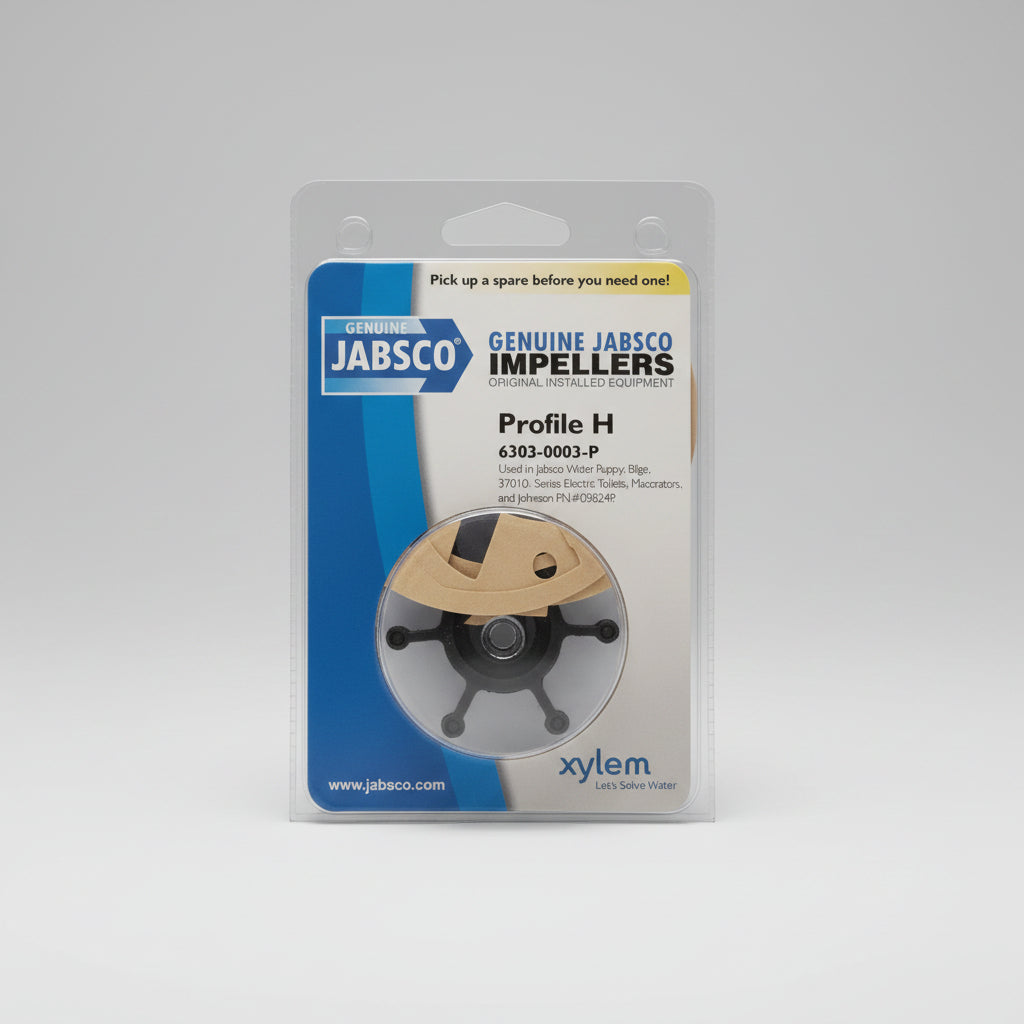 Replacement Nitrile ImpellerJabsco 63030003P