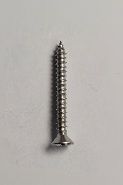 4X1" SS Flat Screw, 4-0275