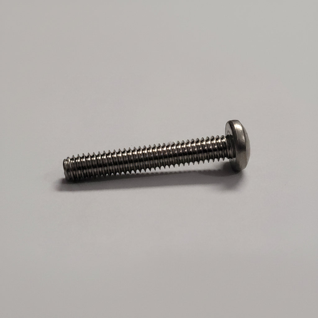 Machine Screw, Pan Head, SS, 8-32x1"