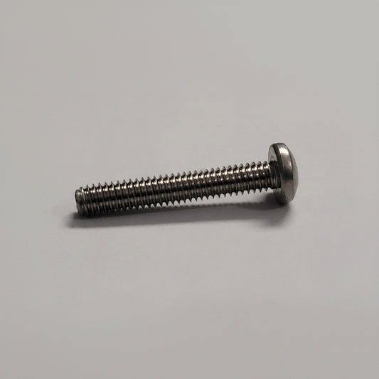 Machine Screw, Pan Head, SS, 8-32x1-1/4", 00454