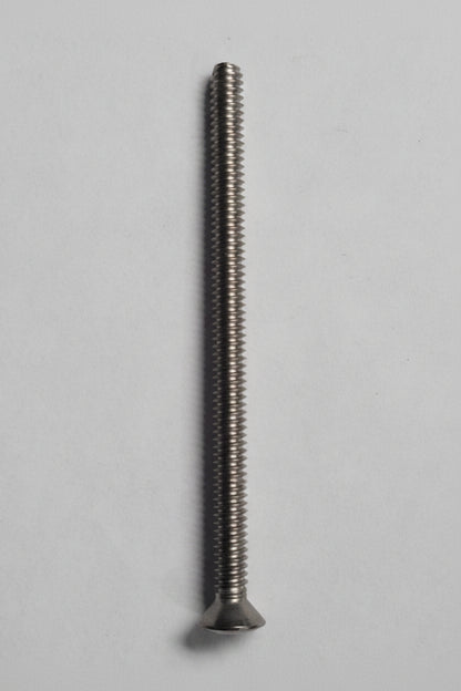 Machine Screw, Oval Head, SS 10-24x3", 8-0698