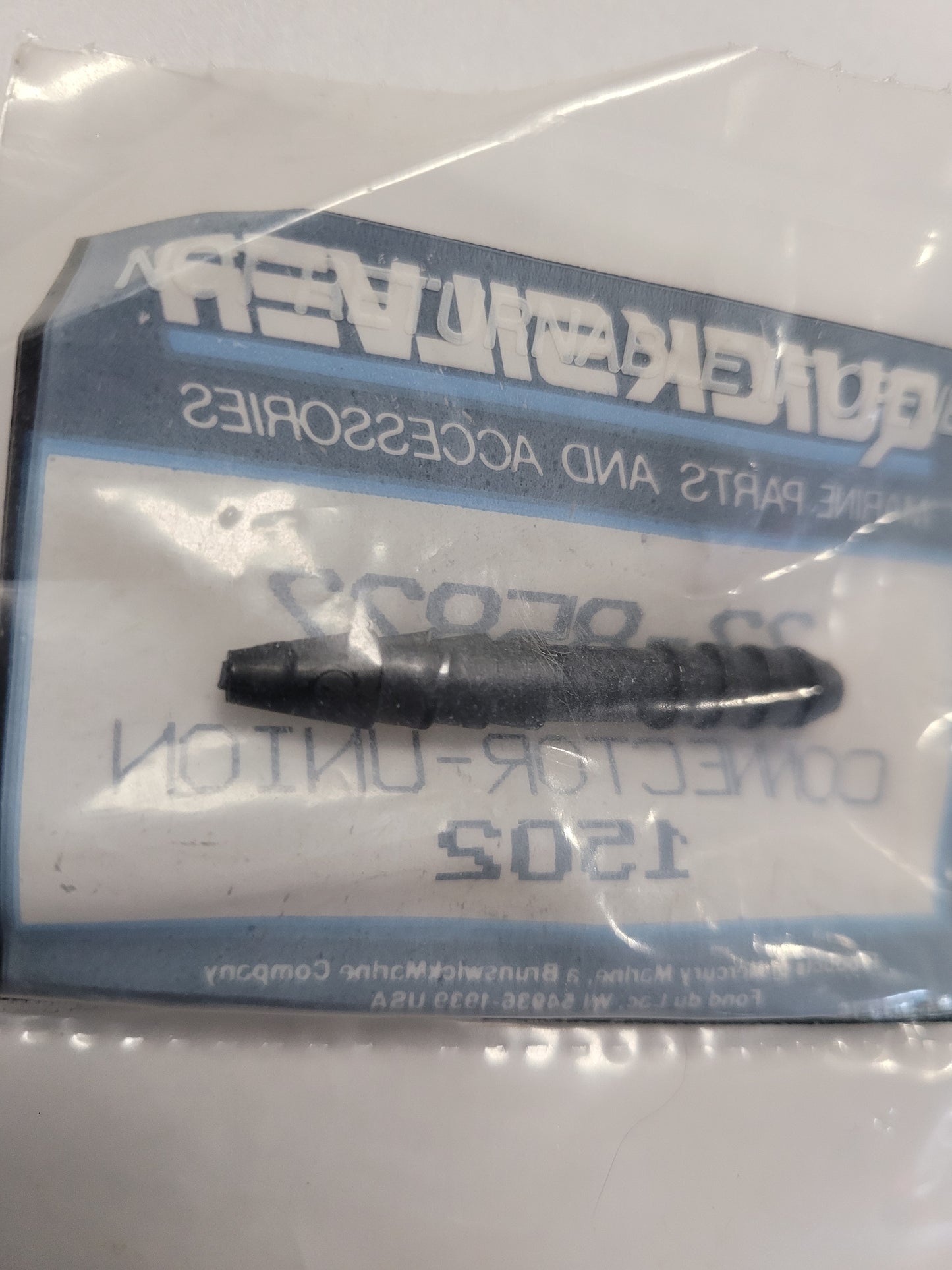 Connector, Speedo Tube, Quicksilver 85822