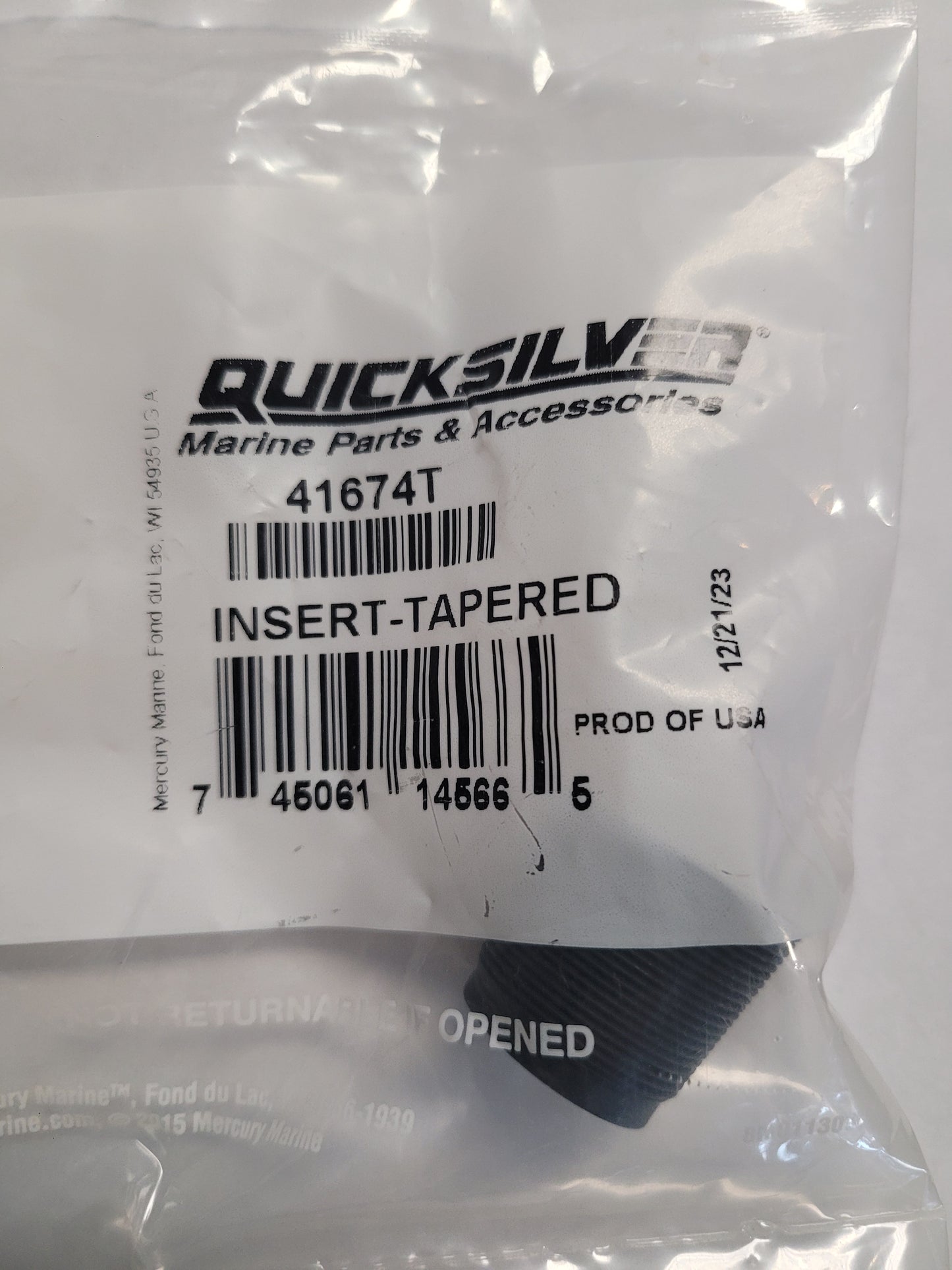 INSERT,WATER TUBE PICK UP, Quicksilver 41674T