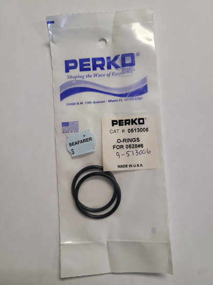 Fuel Cap O-rings, Perko 0513006