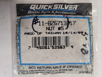 Nut, Quicksilver 82671317 (SOLD EACH)