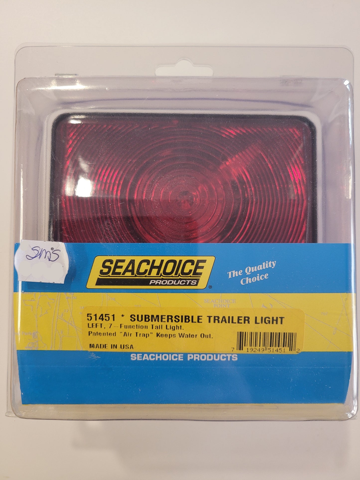 Left Submersible Trailer Light, 51451