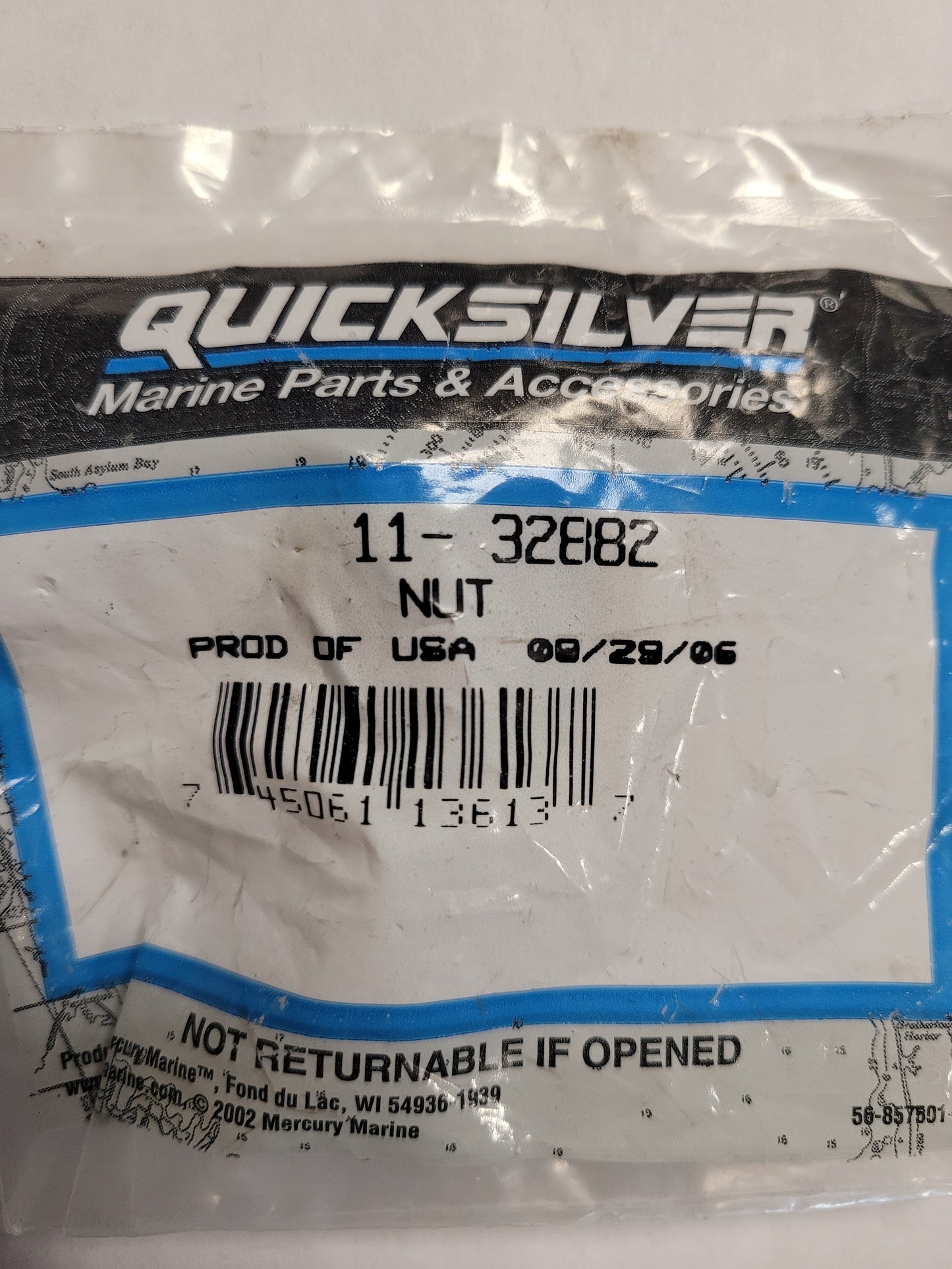 Nut, Quicksilver 32882