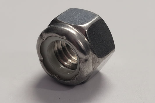 Nylon Insert Locknut, SS, 6-32, 8-0180