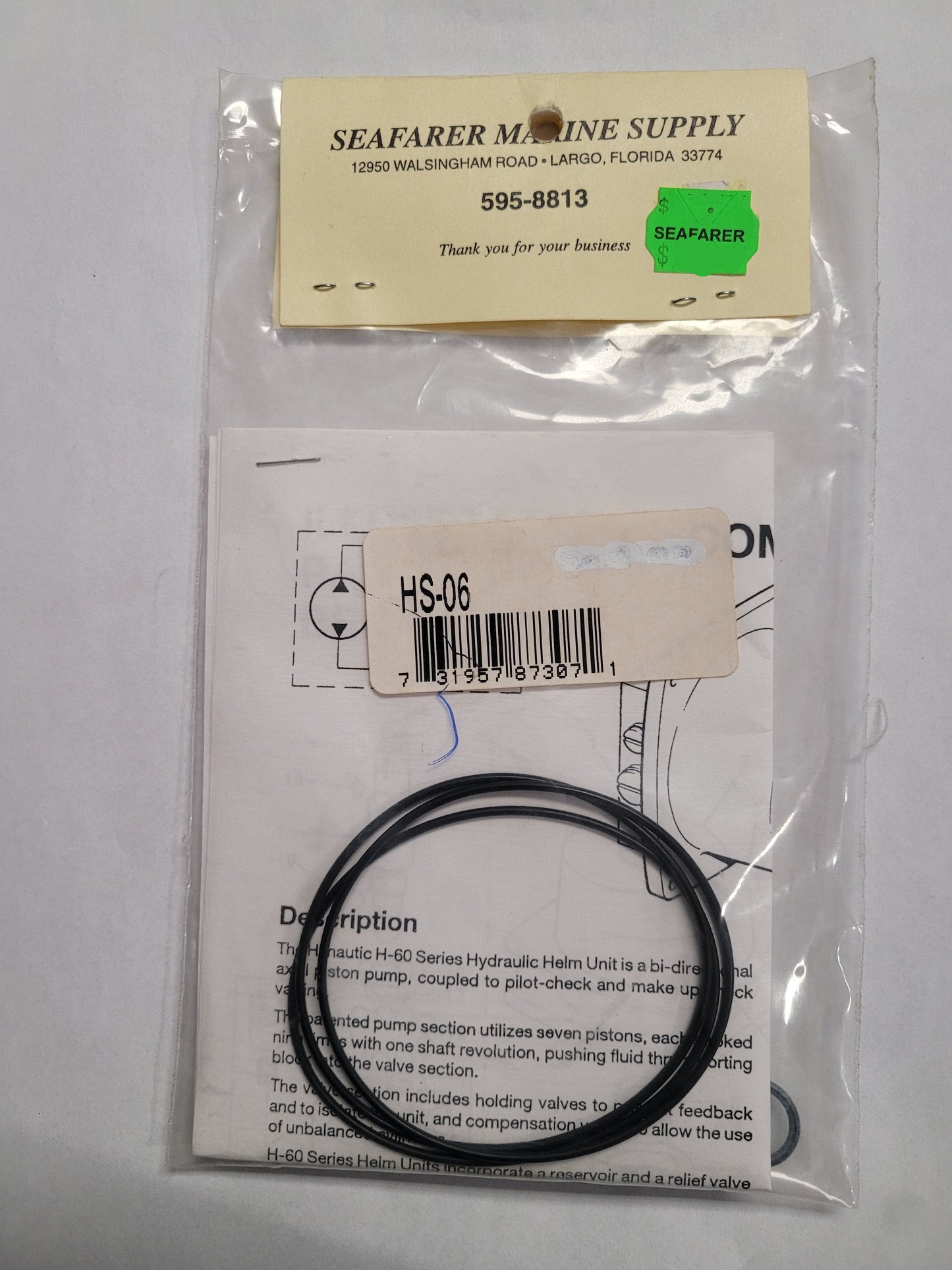 Helm seal kit, 60 series
