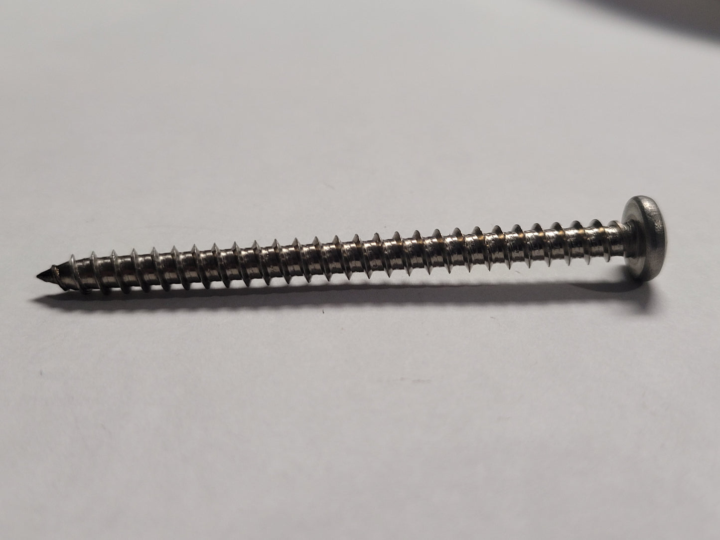 10x2-1/2" SS Pan Head Screws, 4-0195
