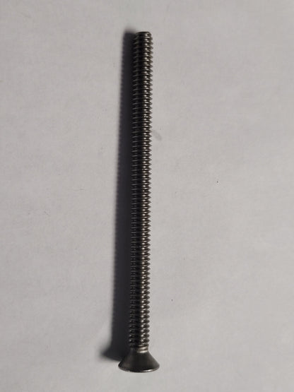 Machine Screw, Flat Head, SS, 10-24x3", 00253