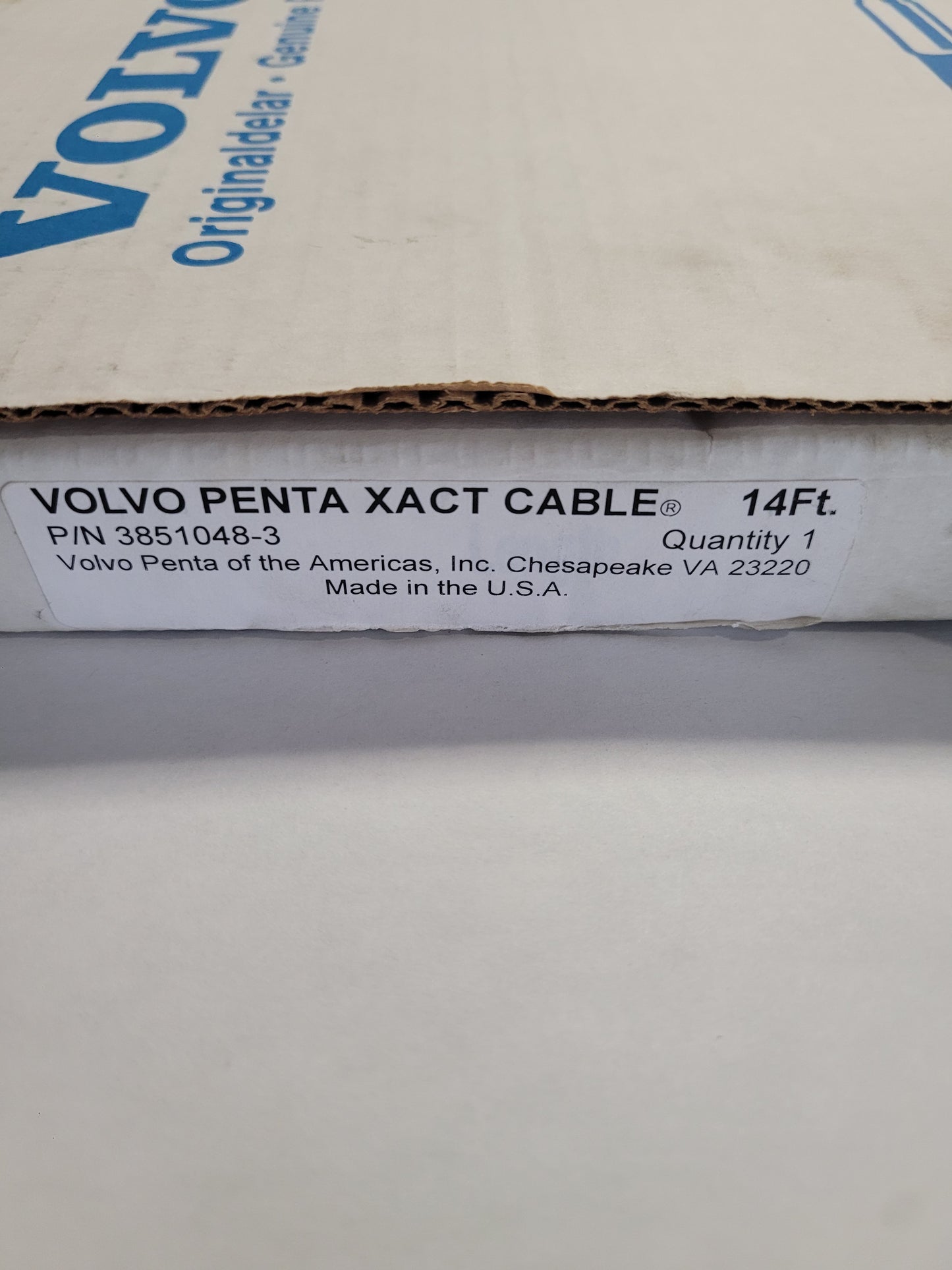 Volvo Penta XACT Cable, 3851048, 14'