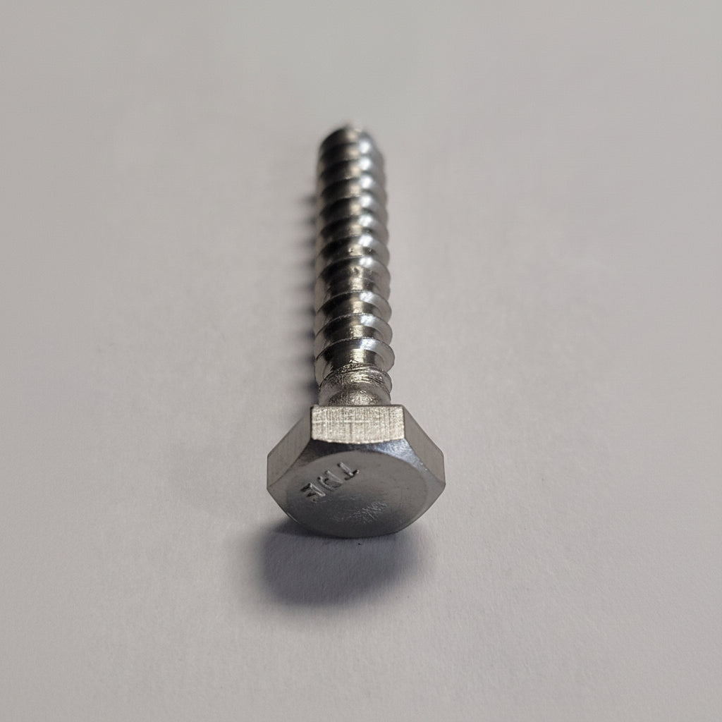 Lag Screw, SS, 1/4x1-1/2", 4-1182