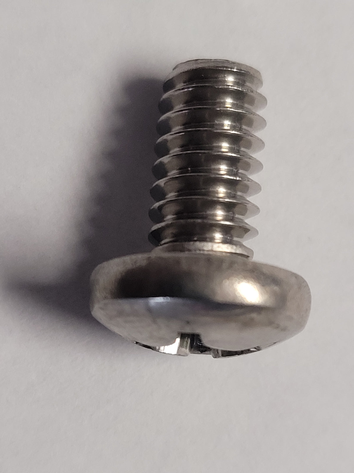 Machine Screw, Pan Head, SS, 8-32x3/8", 00447