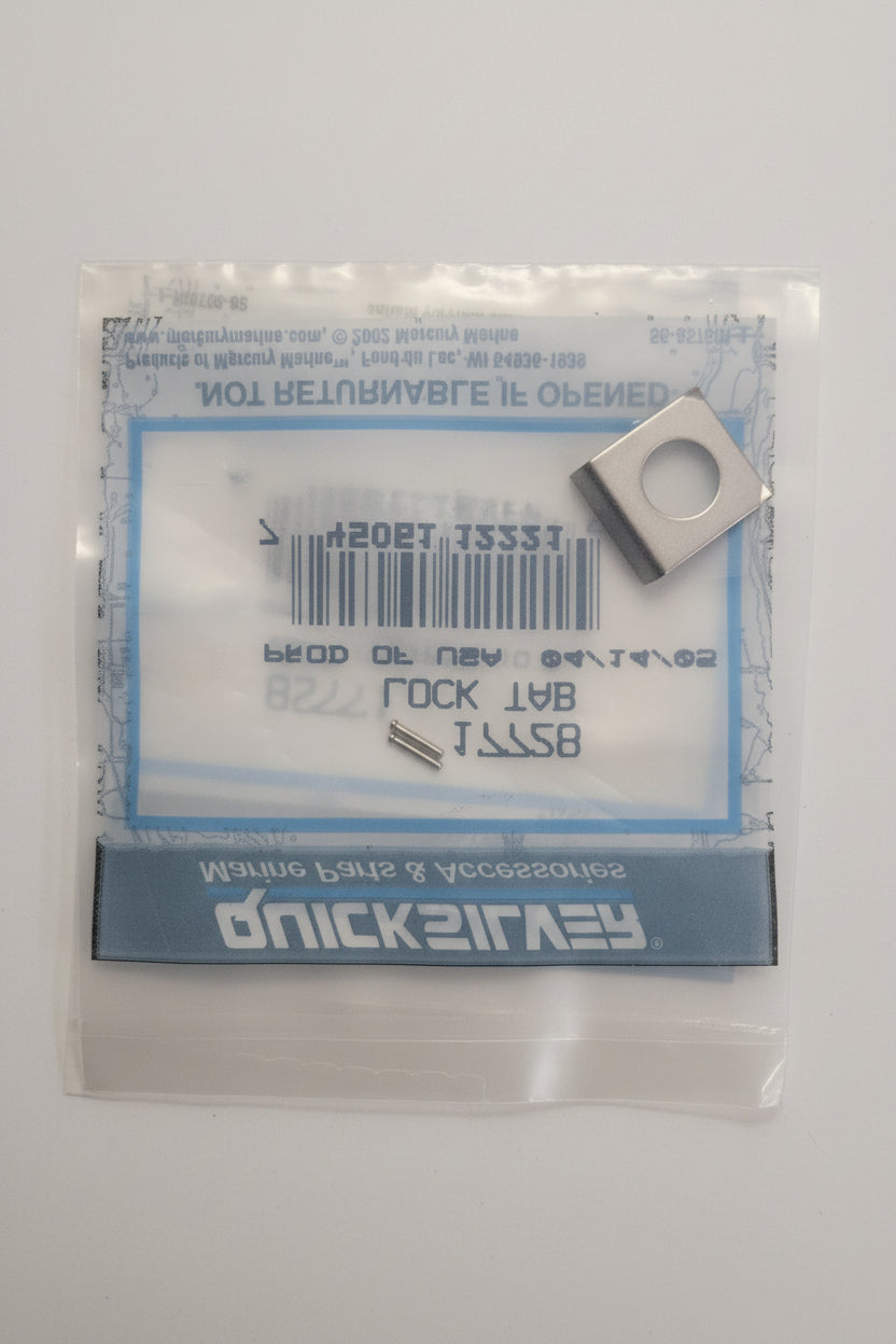 Lock Tab, Dual Engine Tie Bar, Quicksilver 17728