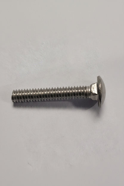 Carriage Bolt, SS, 1/4"-20x1-1/2", 4-1020