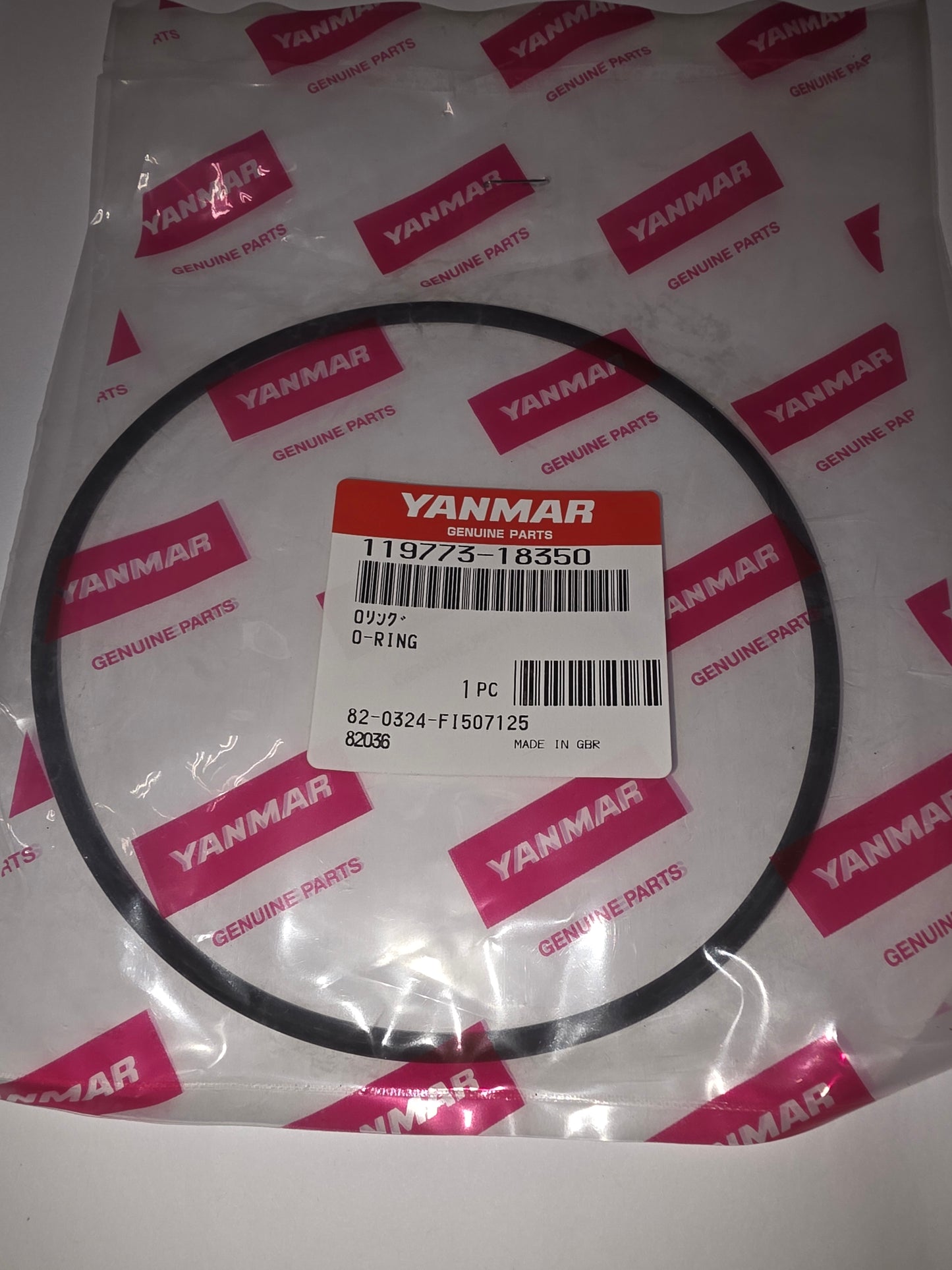 Yanmar 119773-18350 O-Ring